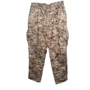 USMC Desert Marpat Camouflage Combat Military Pants Medium Regular